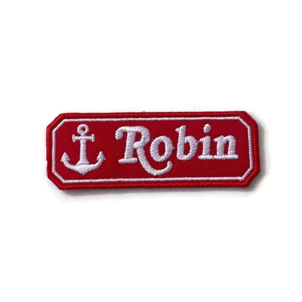 Robin Stranger Things Name Tag Embroidered Patch